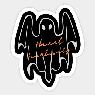 Fearless Ghost Sticker